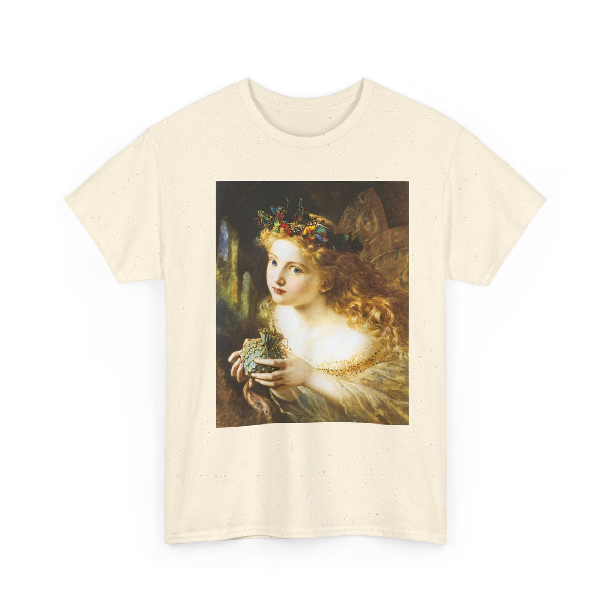 Angel Painting T-Shirt — Vintage Victorian Angel Art Tee