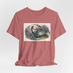 Vintage Sea Serpent Illustration T-Shirt