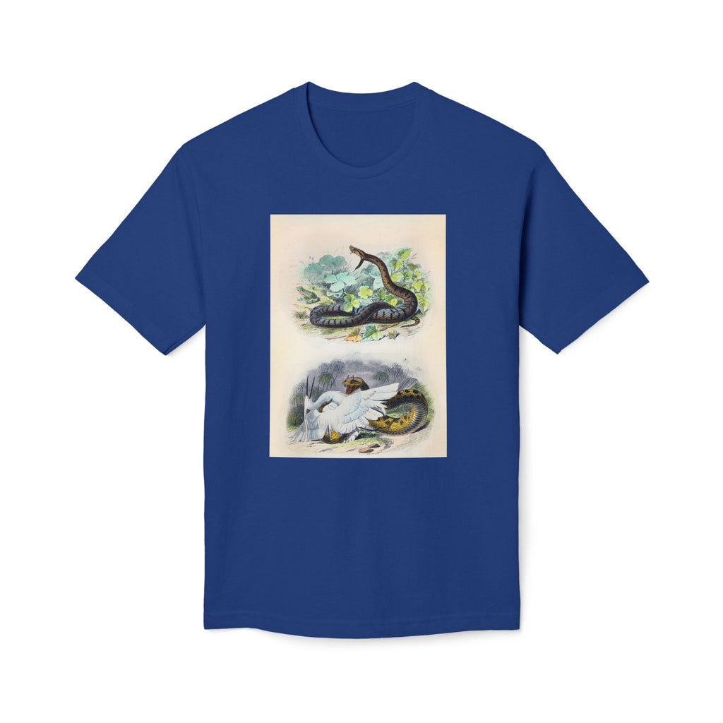 Vintage Snake and Dove Illustration T-Shirt
