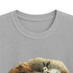 Kids Tee — Adorable Sleeping Bunny Family Illustration