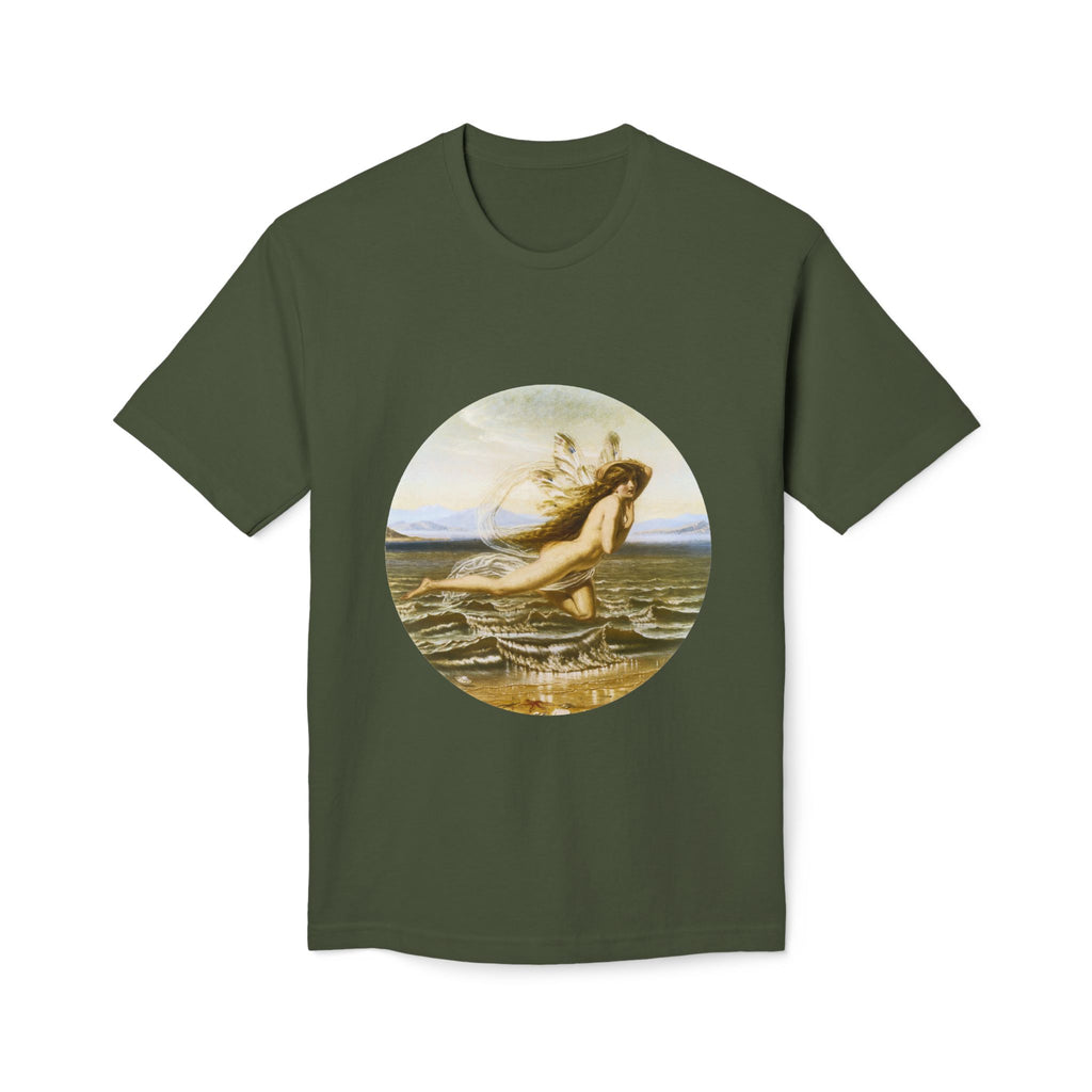 Vintage Mythic Goddess T-Shirt — Retro Venus Coastal Art Tee