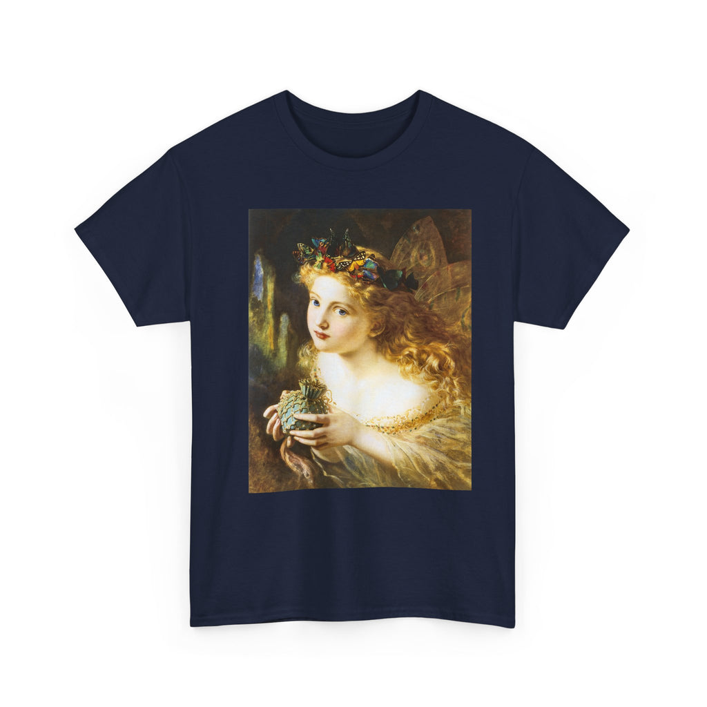 Angel Painting T-Shirt — Vintage Victorian Angel Art Tee
