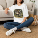 Angel Mushroom T-Shirt — Whimsical Woodland Fairy Illustration