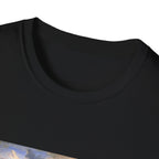 Landscape Art T-Shirt — Classic Romantic Sunset Painting Tee