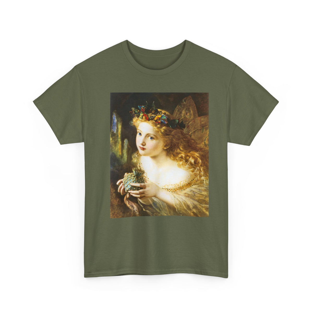 Angel Painting T-Shirt — Vintage Victorian Angel Art Tee