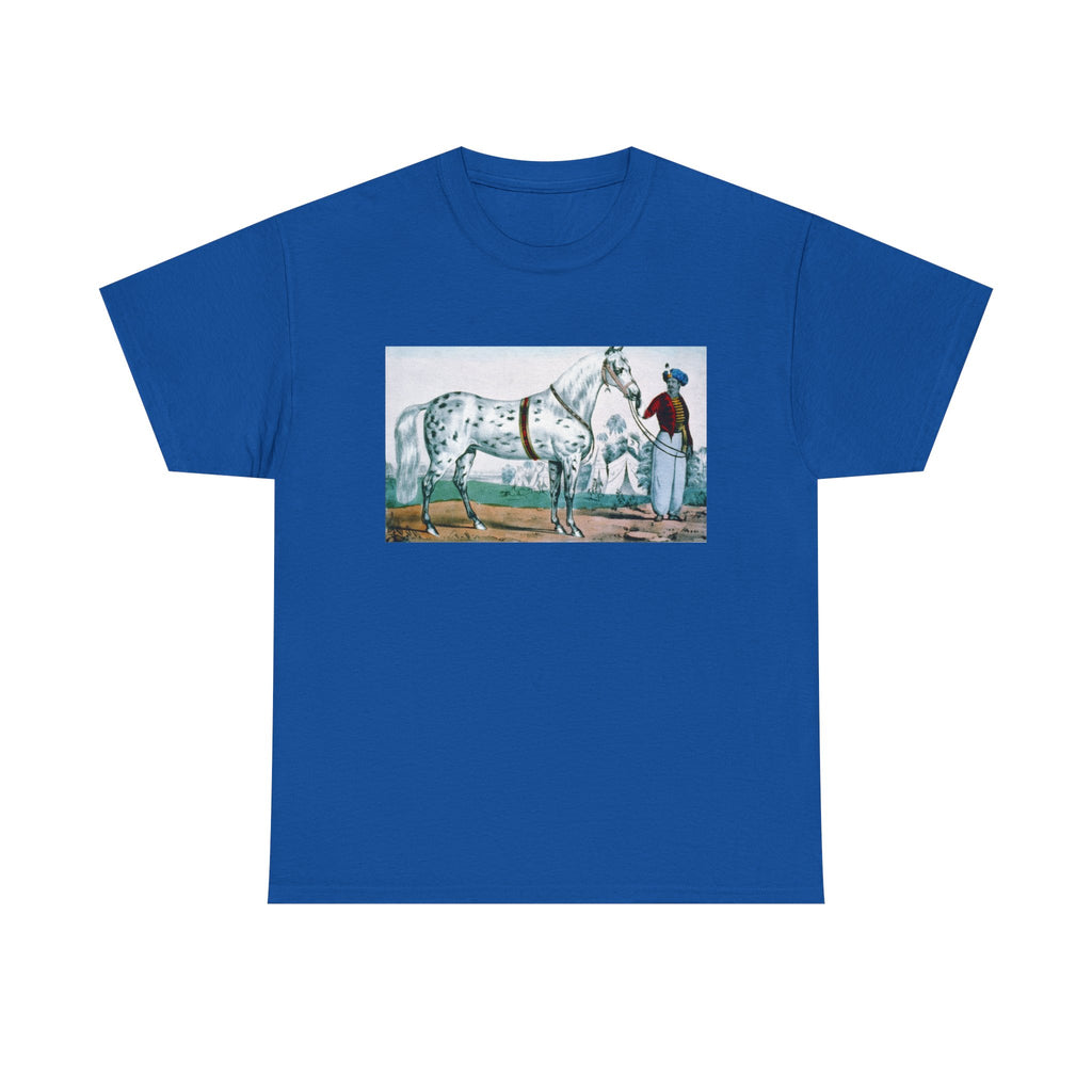 Appaloosa Horse Illustration Tee — Vintage Equestrian Graphic T-Shirt