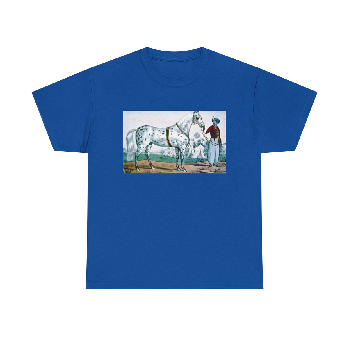 Appaloosa Horse Illustration Tee — Vintage Equestrian Graphic T-Shirt