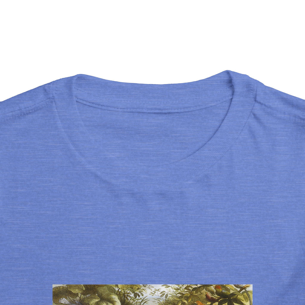 Toddler Tee — Vintage Garden Animal Illustration Kids Shirt
