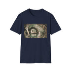 Mystical Forest Spiral T-Shirt — Enchanted Nature Graphic Tee