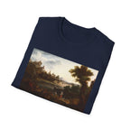 Landscape Art T-Shirt — Vintage Pastoral Painting Tee