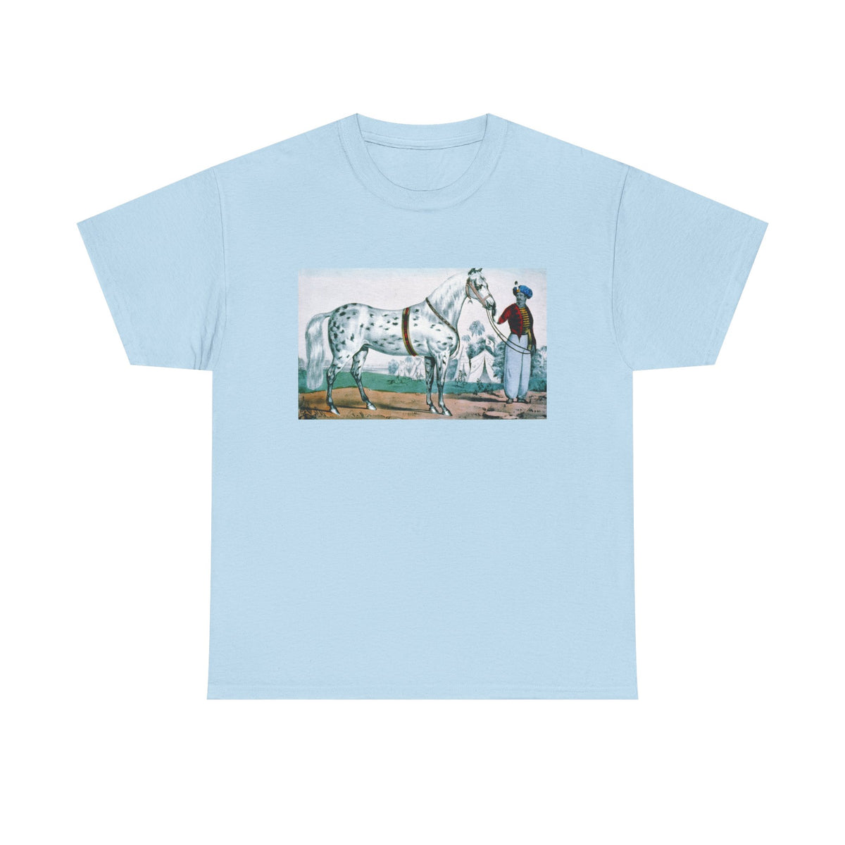 Appaloosa Horse Illustration Tee — Vintage Equestrian Graphic T-Shirt