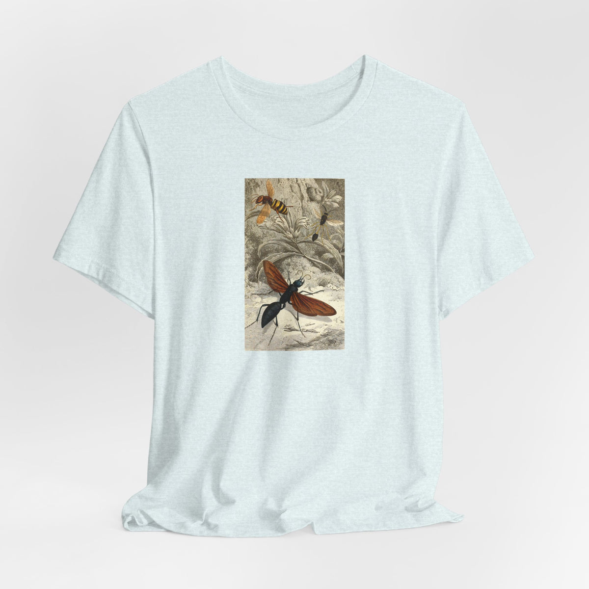 Butterfly Botanical Tee — Vintage Insect Illustration T-Shirt