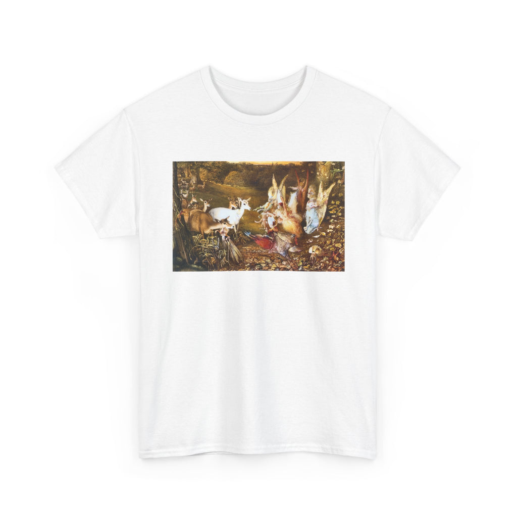 Chicken Coop Vintage Art T-Shirt — Rustic Farmyard Rooster & Hen Graphic Tee