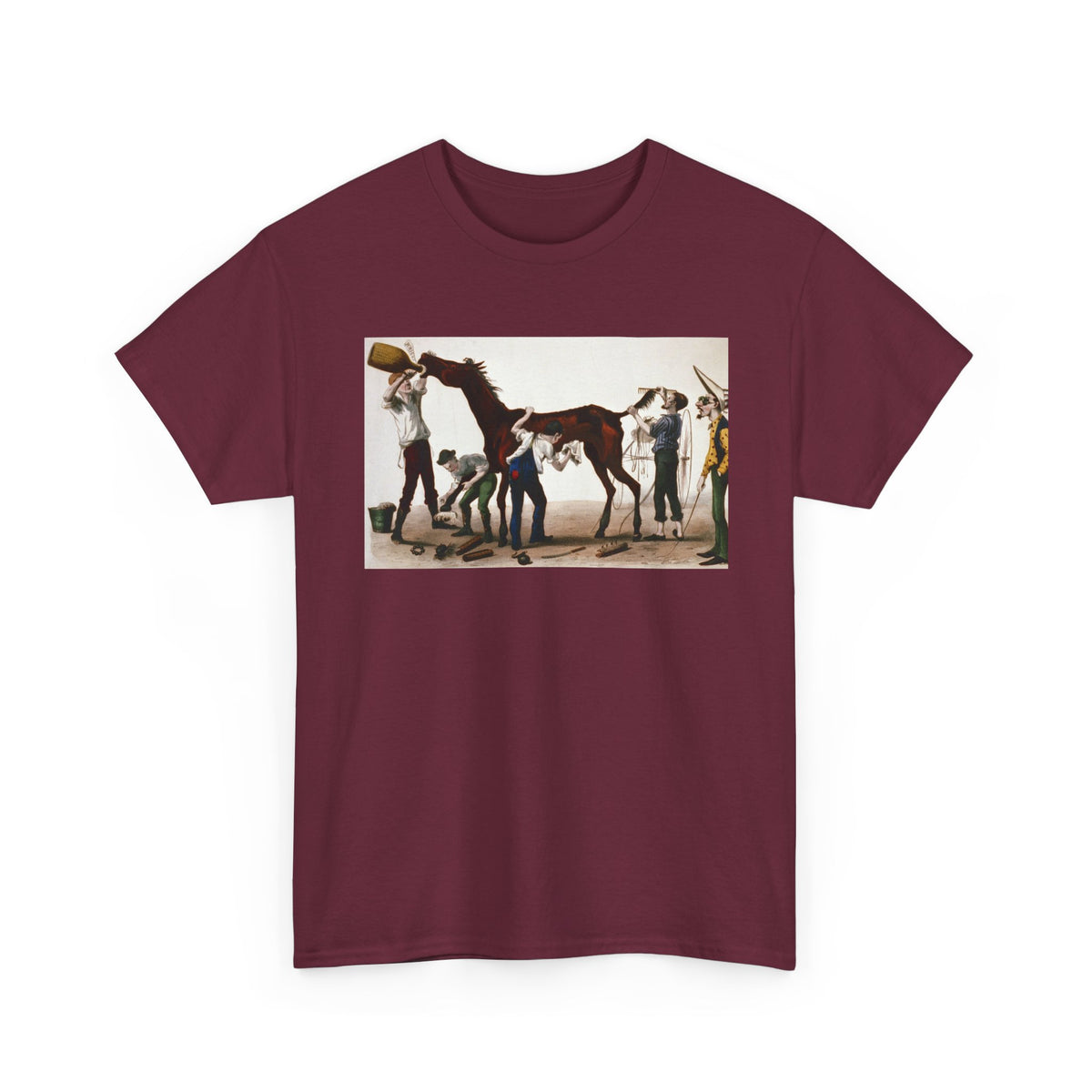 Vintage Carnival Skeleton Dance T‑Shirt