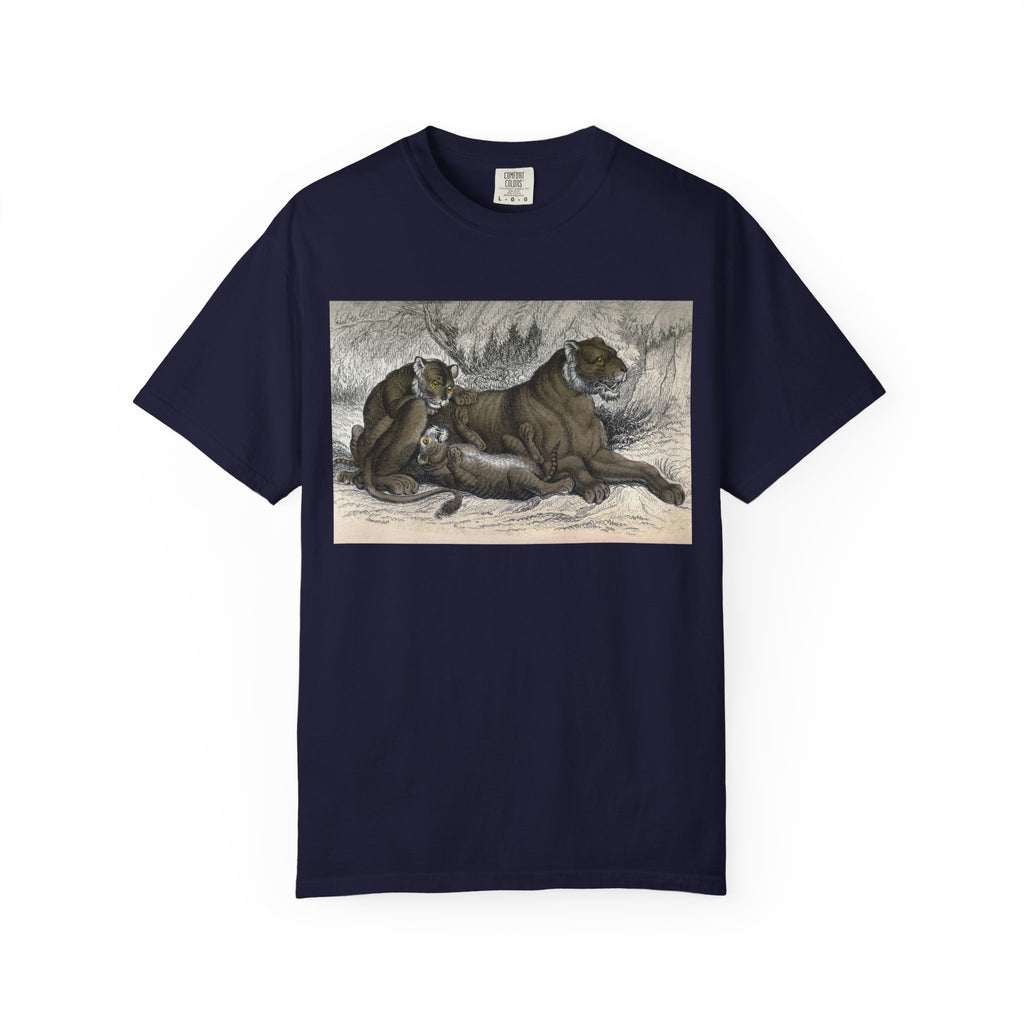 Art T-Shirt — Vintage Canine Illustration Graphic Tee