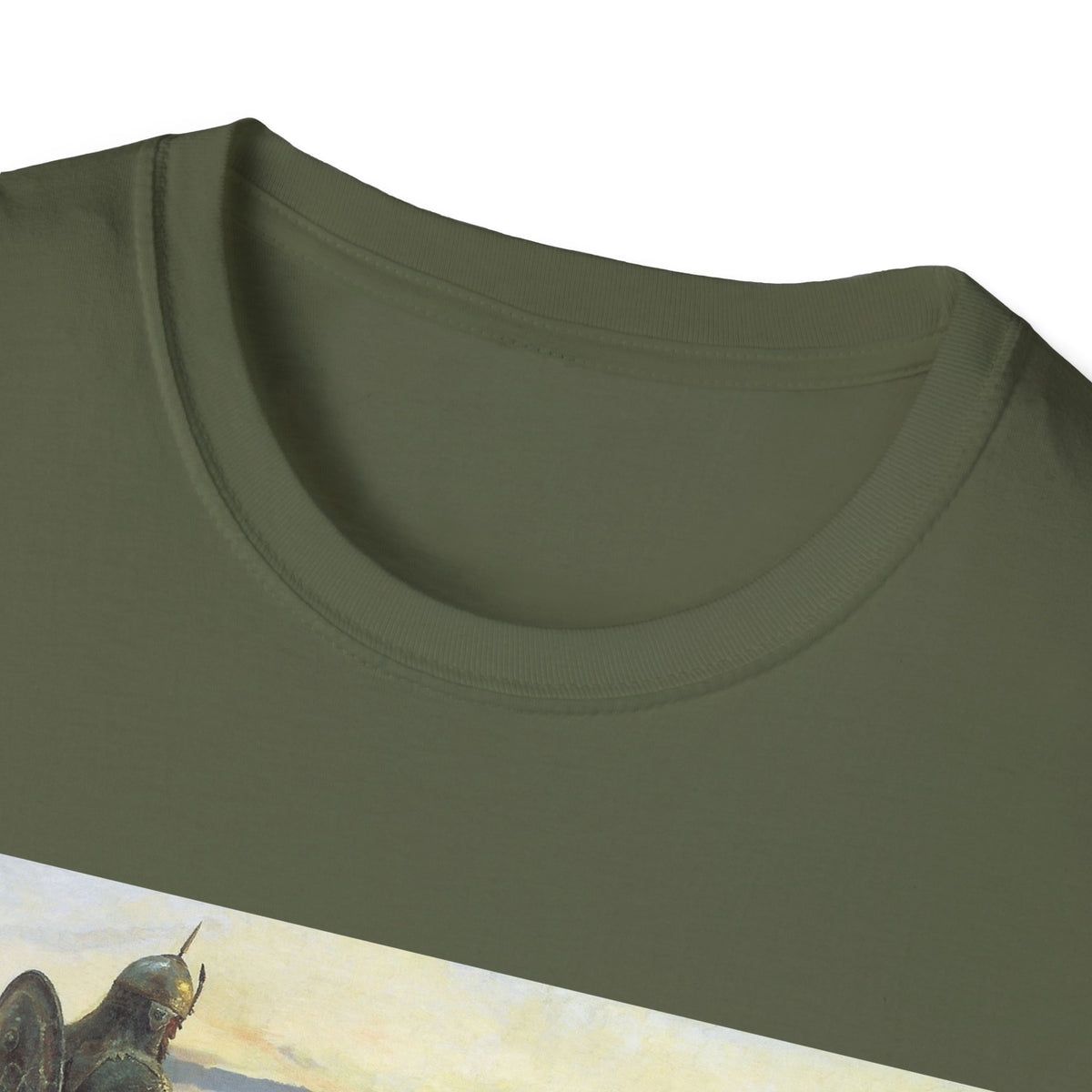 Medieval Knight Painting T-Shirt — Vintage Chivalry Art Tee