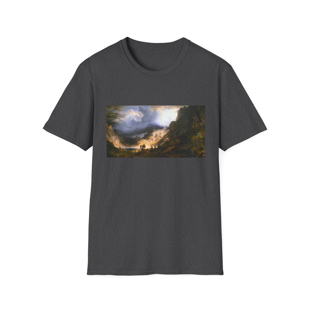 Landscape Art T-Shirt — Classic Romantic Sunset Painting Tee