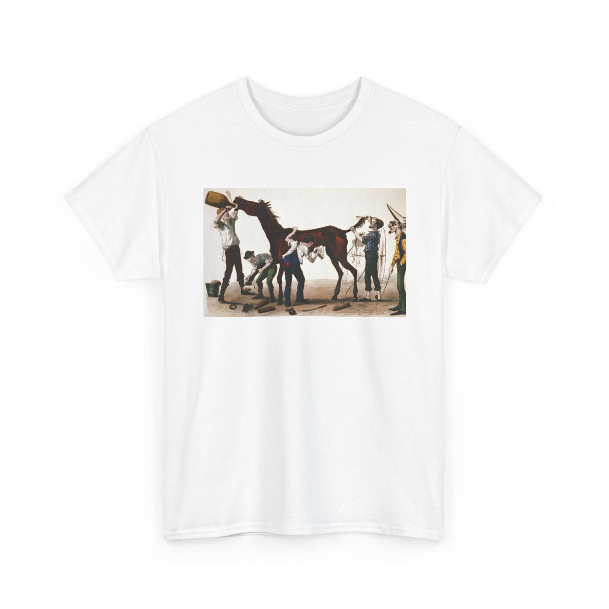Vintage Carnival Skeleton Dance T‑Shirt