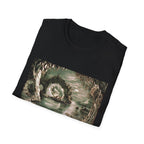 Mystical Forest Spiral T-Shirt — Enchanted Nature Graphic Tee