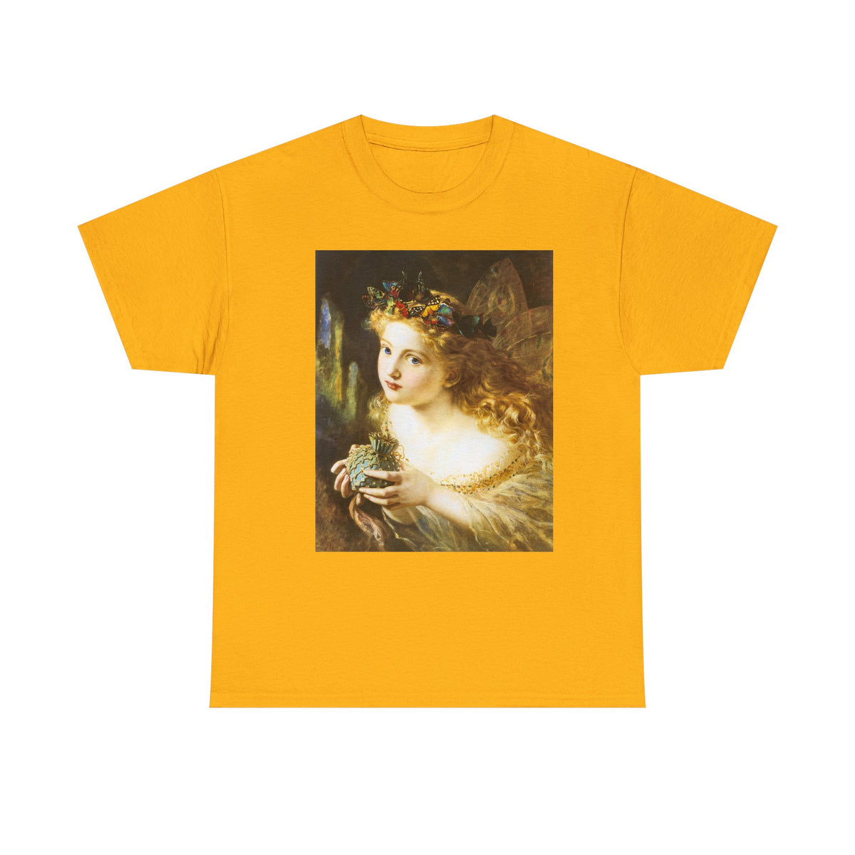 Angel Painting T-Shirt — Vintage Victorian Angel Art Tee