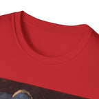 Moonlit Seaside T-Shirt — Romantic Coastal Nightscape Graphic Tee