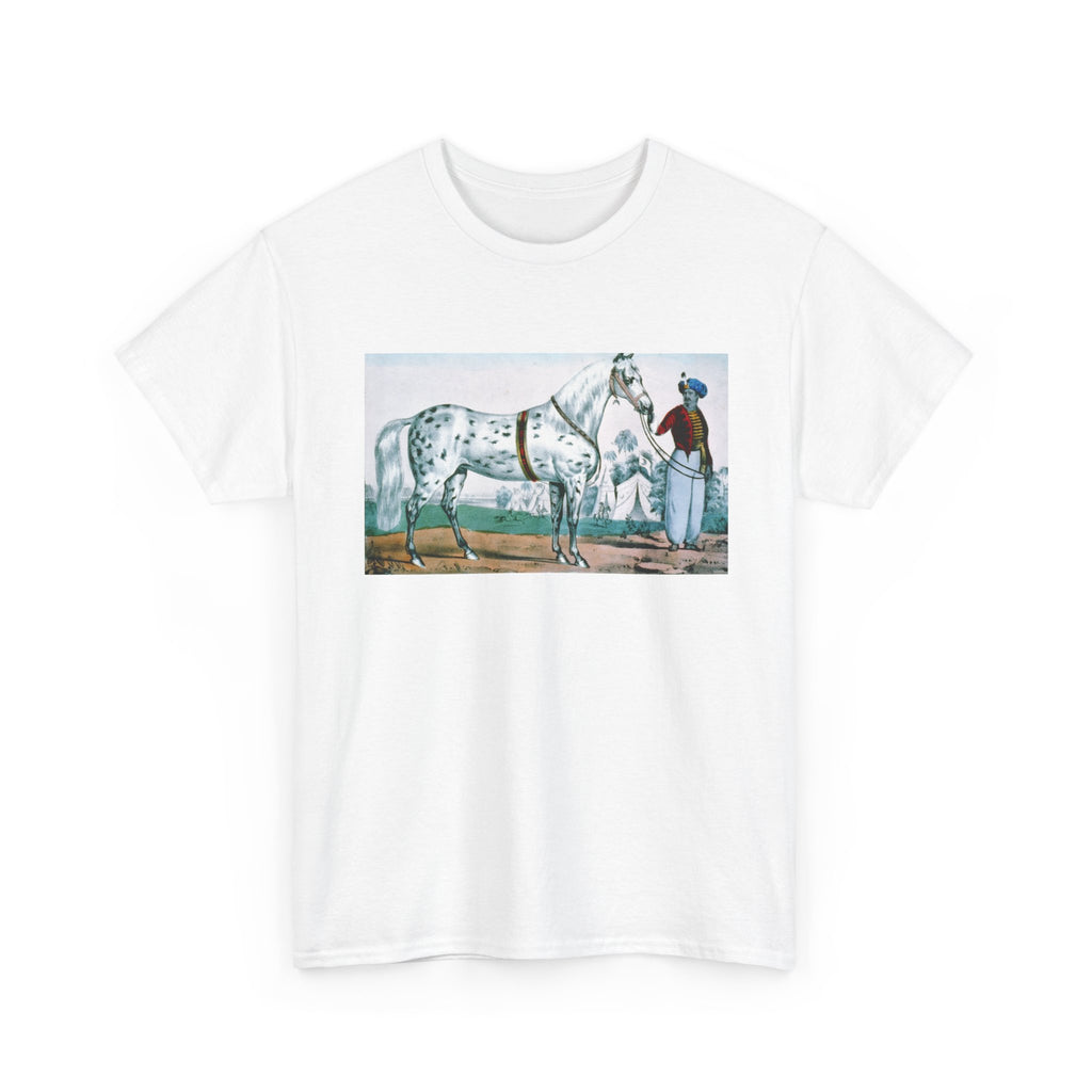 Appaloosa Horse Illustration Tee — Vintage Equestrian Graphic T-Shirt