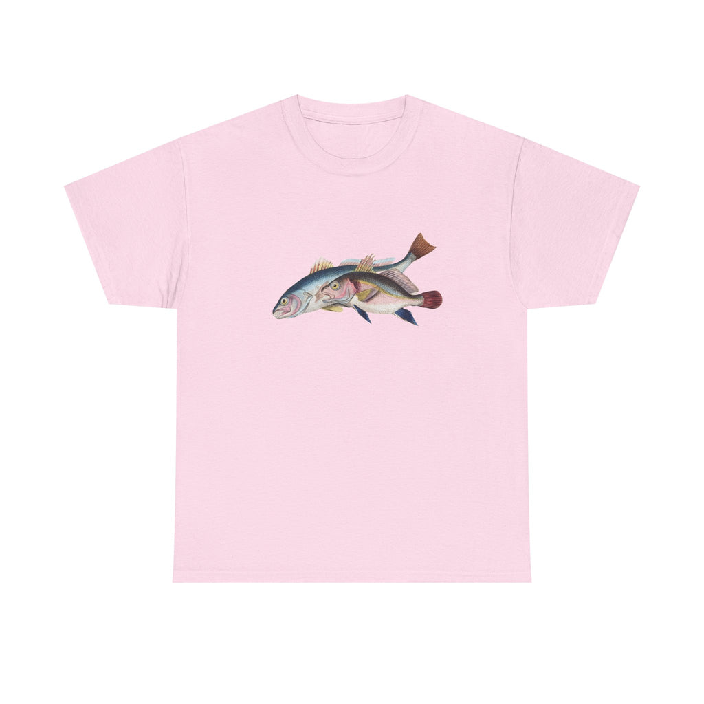 Cod Fish Graphic Tee — Vintage-Style Ocean Fishing T-Shirt