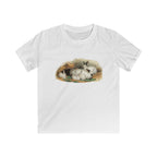 Kids Tee — Adorable Sleeping Bunny Family Illustration