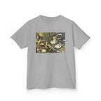 Kids T‑Shirt — Vintage Swan & Duck Pond Art Print