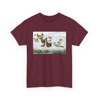 Butterfly Sky Graphic Tee — Vintage Butterflies Nature T‑Shirt