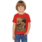 Vintage Flower-Kissing Toddler T-Shirt