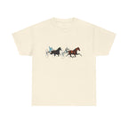 Harness Racing Horses T‑Shirt — Vintage Sulky Race Tee