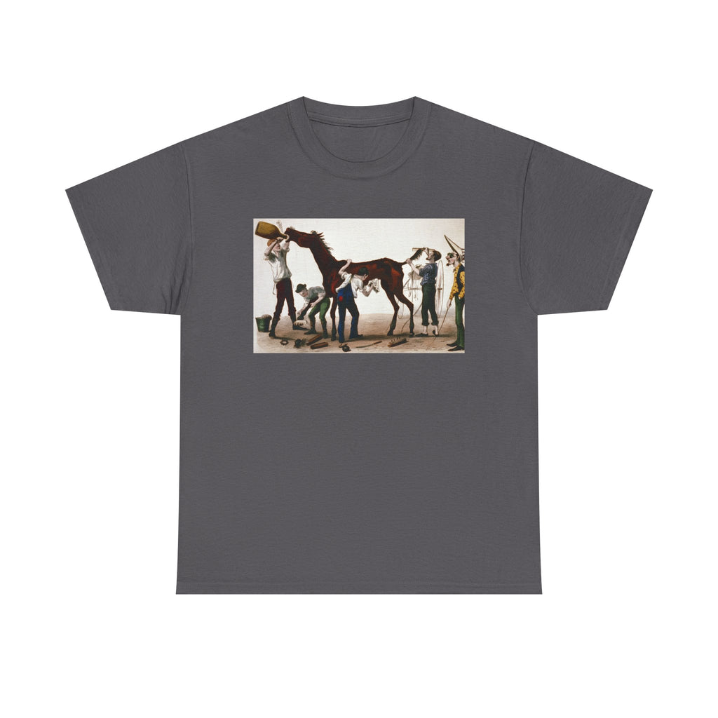 Vintage Carnival Skeleton Dance T‑Shirt