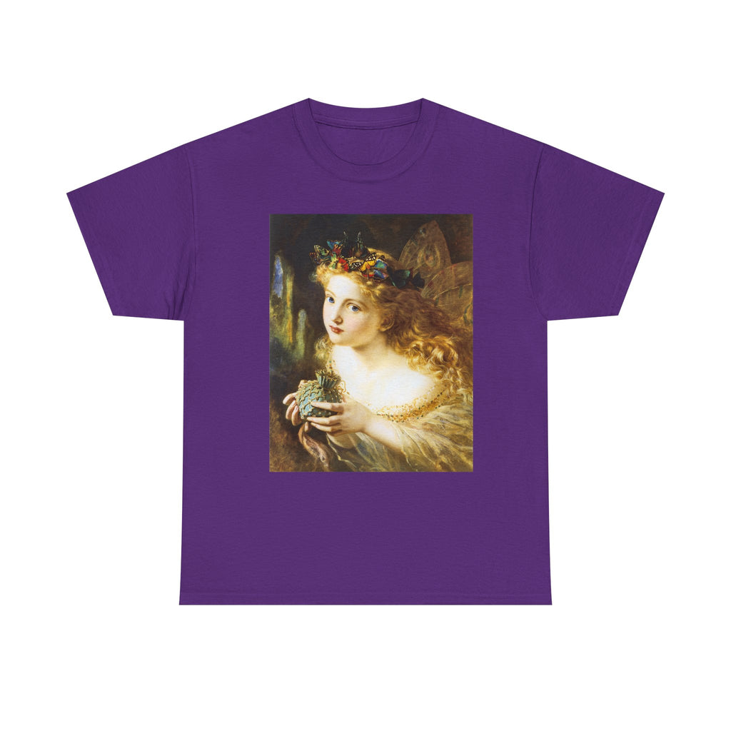 Angel Painting T-Shirt — Vintage Victorian Angel Art Tee