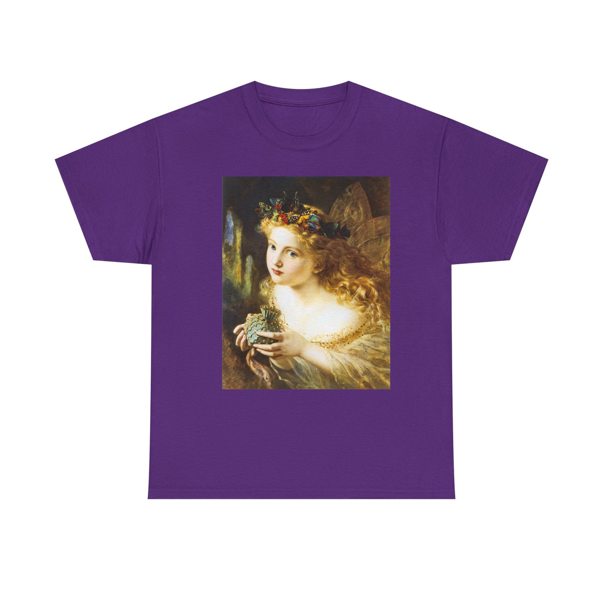 Angel Painting T-Shirt — Vintage Victorian Angel Art Tee