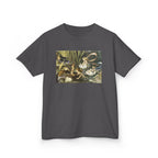 Kids T‑Shirt — Vintage Swan & Duck Pond Art Print