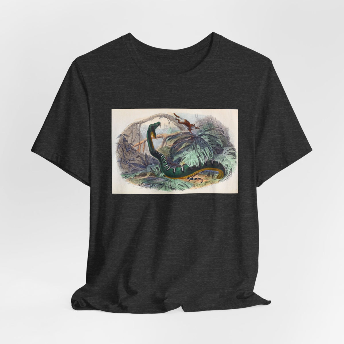 Vintage Sea Serpent Illustration T-Shirt