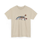 Cod Fish Graphic Tee — Vintage-Style Ocean Fishing T-Shirt