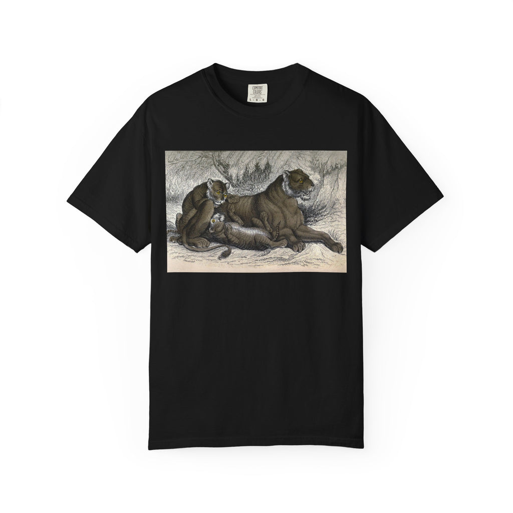 Art T-Shirt — Vintage Canine Illustration Graphic Tee