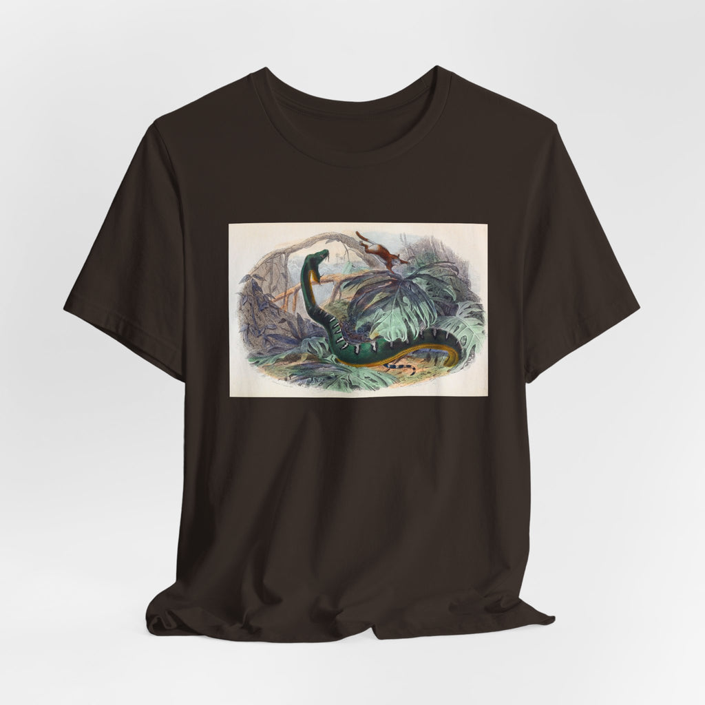 Vintage Sea Serpent Illustration T-Shirt