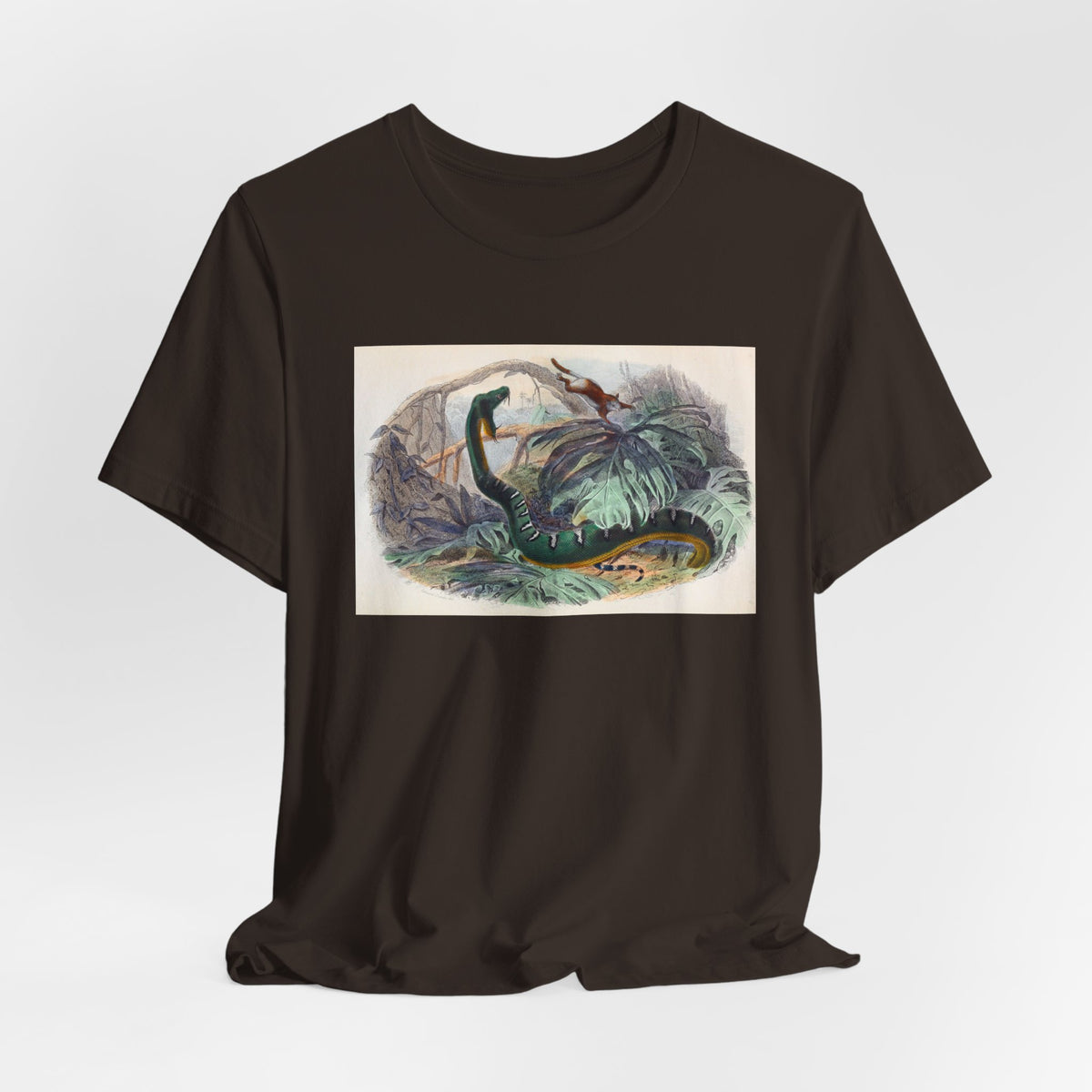 Vintage Sea Serpent Illustration T-Shirt