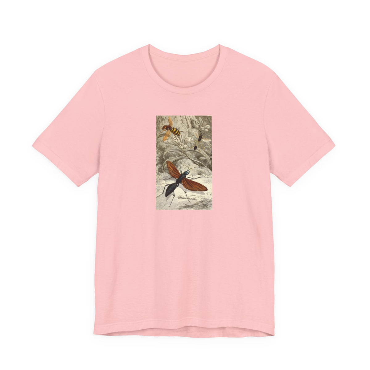 Butterfly Botanical Tee — Vintage Insect Illustration T-Shirt