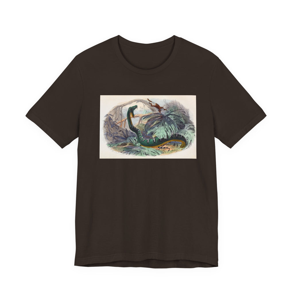 Vintage Sea Serpent Illustration T-Shirt