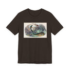 Vintage Sea Serpent Illustration T-Shirt