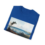 Coastal Landscape Tee — Vintage Beach Scene T-Shirt