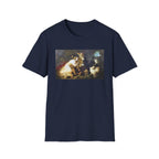 Classical Pastoral Art T-Shirt — Vintage Romantic Painting Print