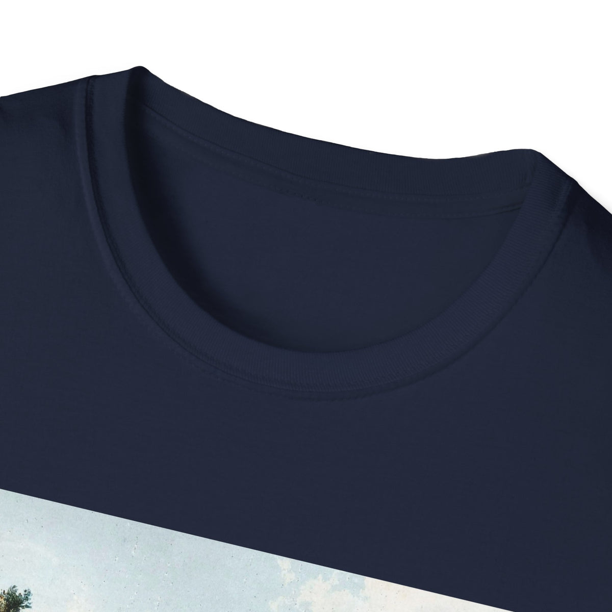 Coastal Landscape Tee — Vintage Beach Scene T-Shirt