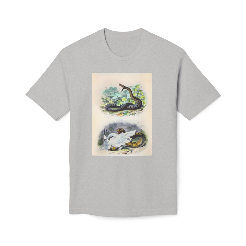 Vintage Snake and Dove Illustration T-Shirt