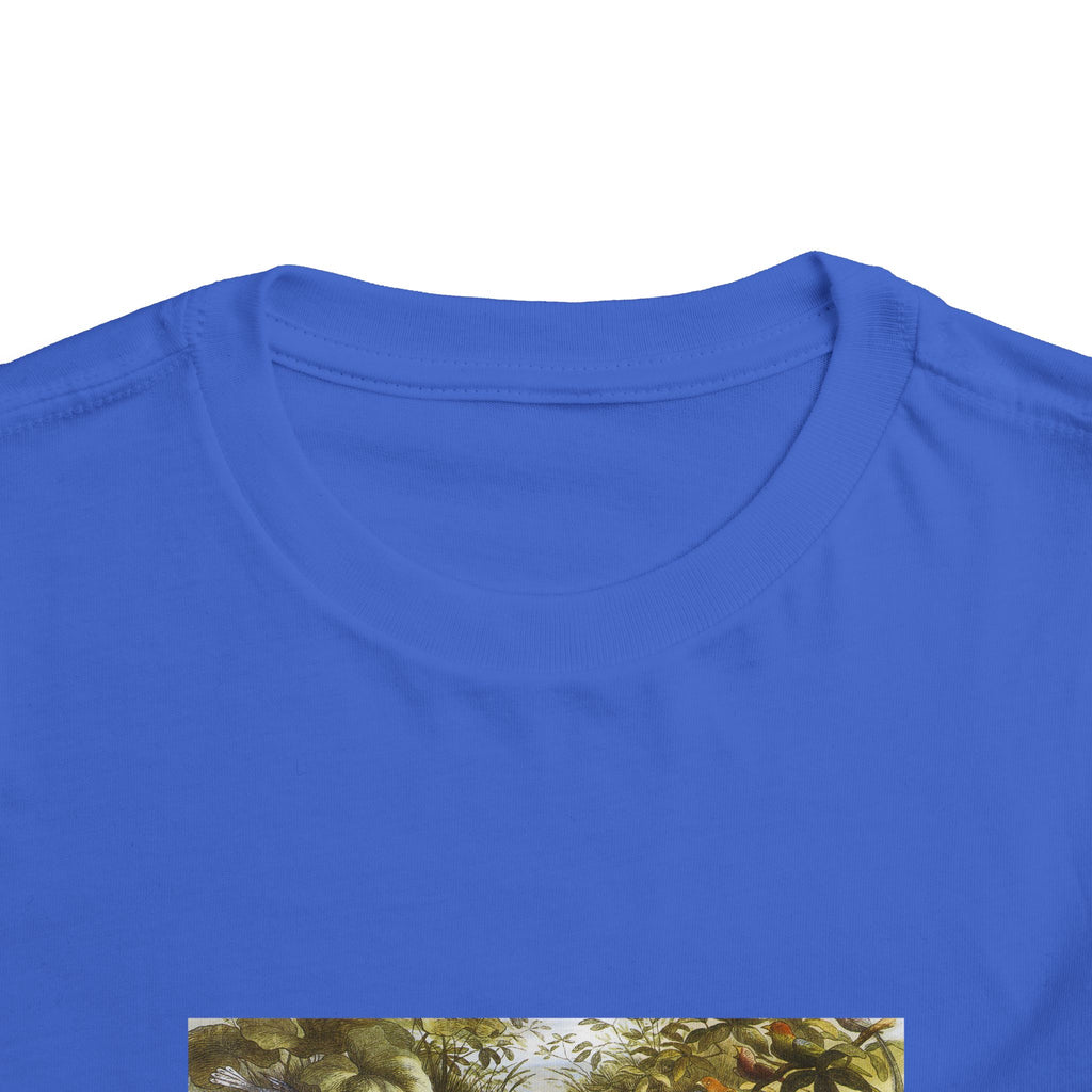 Toddler Tee — Vintage Garden Animal Illustration Kids Shirt