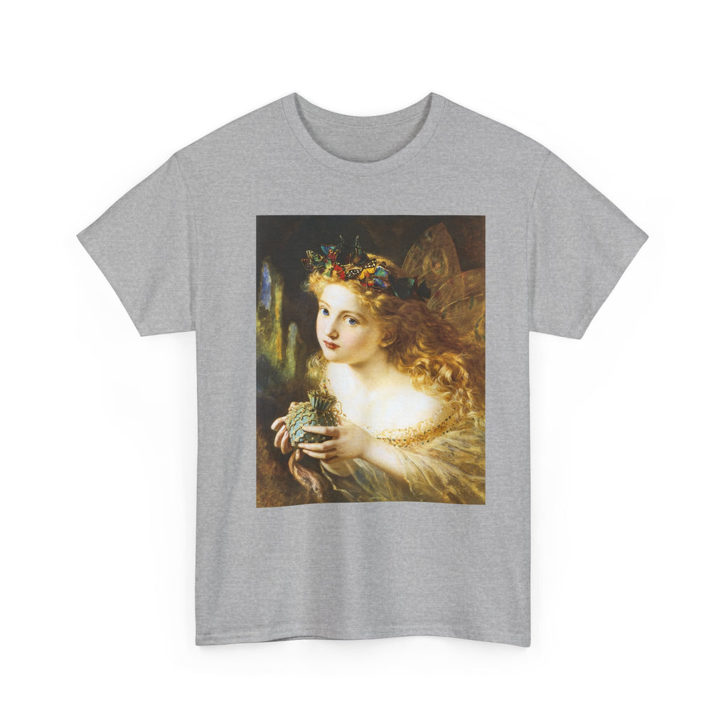 Angel Painting T-Shirt — Vintage Victorian Angel Art Tee